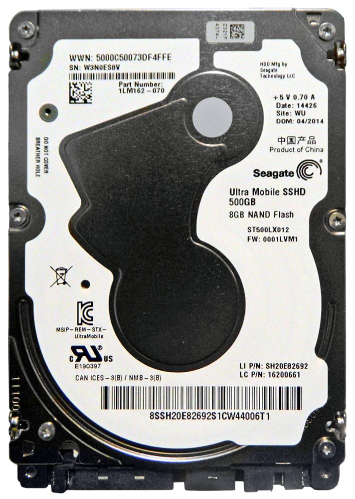 1LM162-070 | Seagate 500GB 5400RPM SATA 6 Gbps 2.5 64MB Cache Hard Drive 1LM162-070 | Seagate 500GB 5400RPM SATA 6 Gbps 2.5 64MB Cache Hard Drive