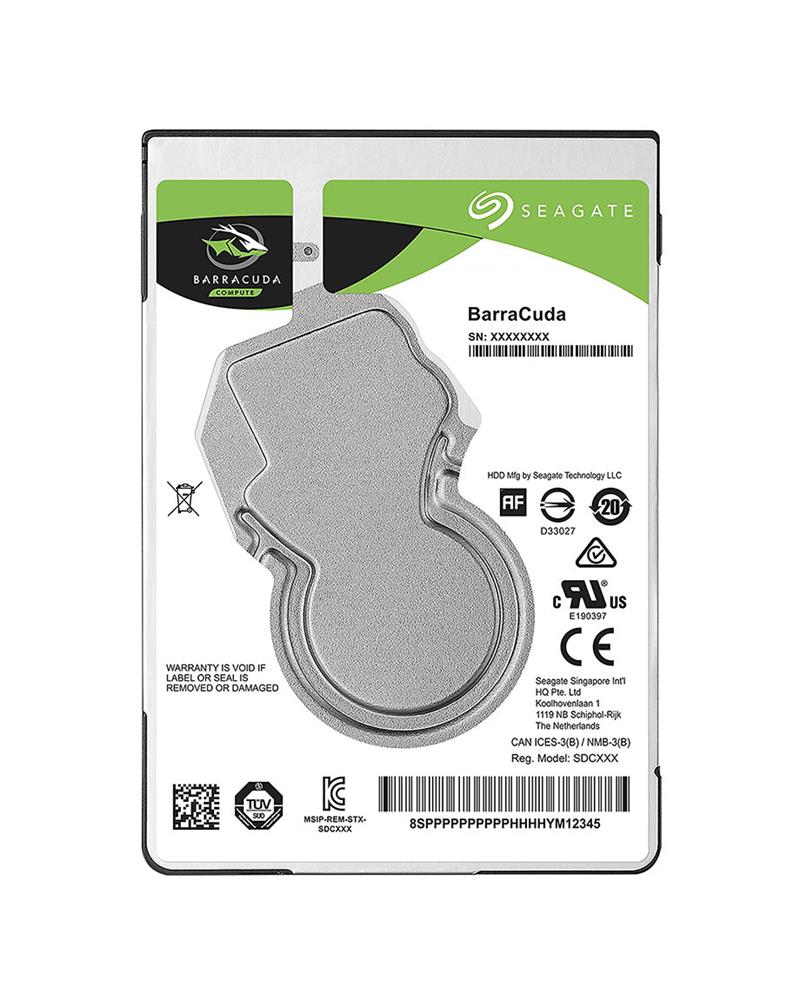 1RK17D-021 | Seagate BarraCuda 500GB 5400RPM SATA 6Gbps 128MB Cache (512e) 2.5-inch Internal Hard Drive
