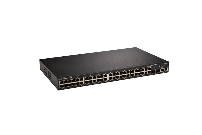 1T144 | Dell PowerConnect 3048 48-Ports x 10/100 + 2 x SFP + 2 x 10/100/1000 Managed Switch