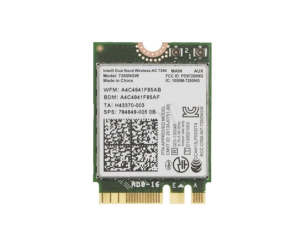 20200570 | Lenovo 1x 1BN + BT 4 PCI Express M.2 Wireless LAN Card