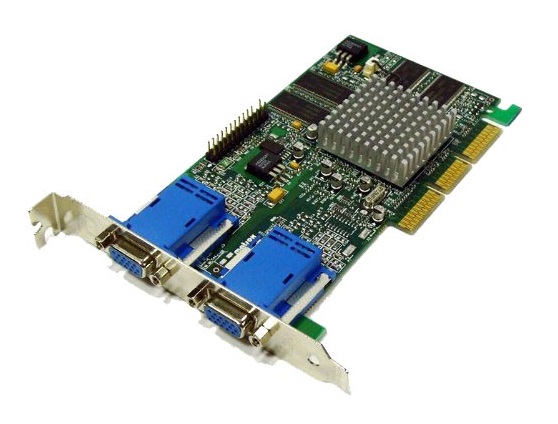 202389-B21 | HP / Compaq Matrox Millennium G450 16MB DDR SDRAM 32-Bit Dual Port VGA AGP 4x Video Graphics Card