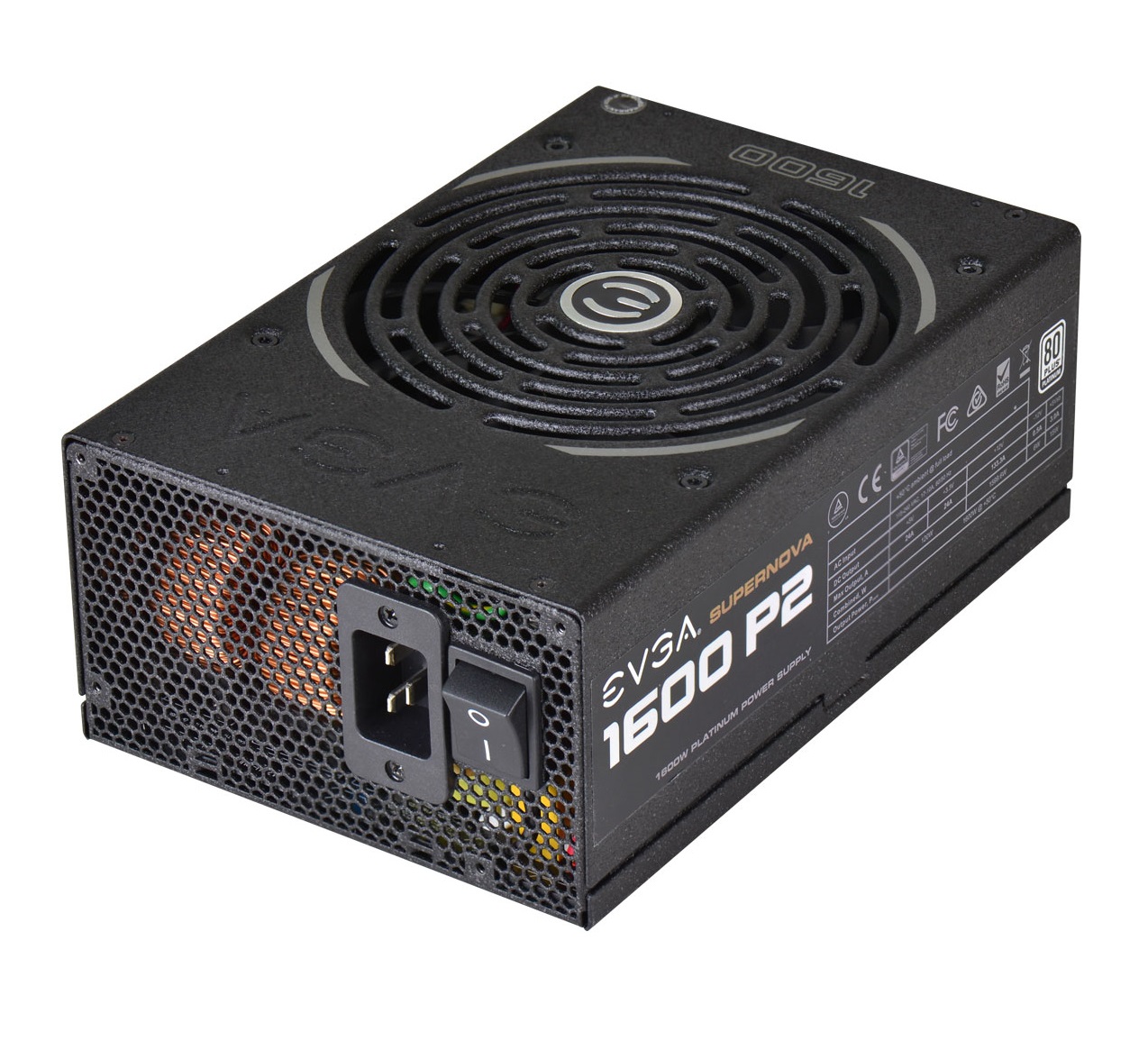 220-P2-1600-X1 | EVGA SuperNOVA 1600 P2 1600-Watts ATX12V / EPS12V 80 Plus Platinum Power Supply