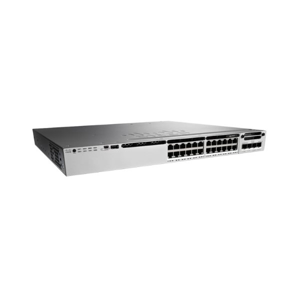 WS-C3850-24T-E-RF | Cisco Catalyst 3850-24T-E - switch - 24 ports - managed - desktop, rack-mountable