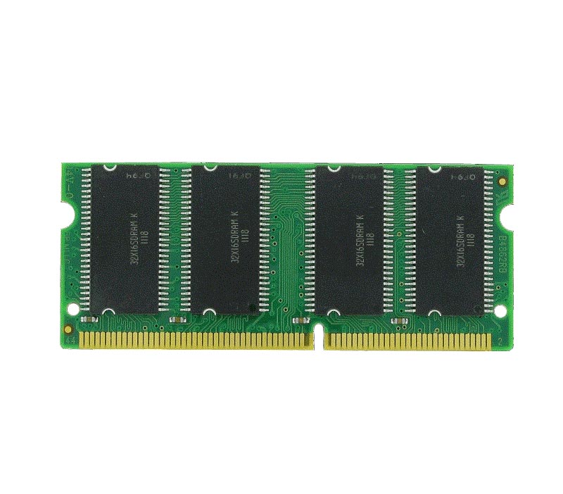 255343-001N | HP 16MB 66MHz PC66 non-ECC Unbuffered CL2 144-pin SoDimm Memory Module