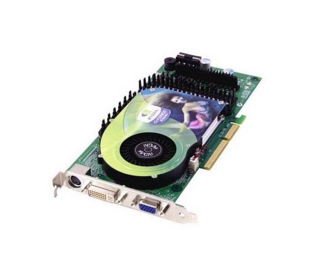 256-A8-N344-KE | EVGA e-GeForce 6800 GT 256MB 256-Bit GDDR3 DVI/ D-Sub/ S-Video Out AGP 4X/8X Video Graphics Card