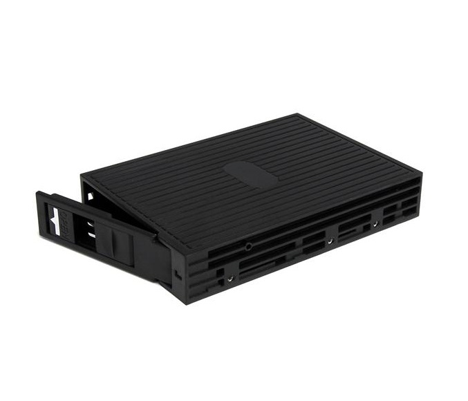 25SATSAS35 | StarTech 2.5-inch SATA / SAS SSD / HDD to 3.5-inch SATA Hard Drive Converter