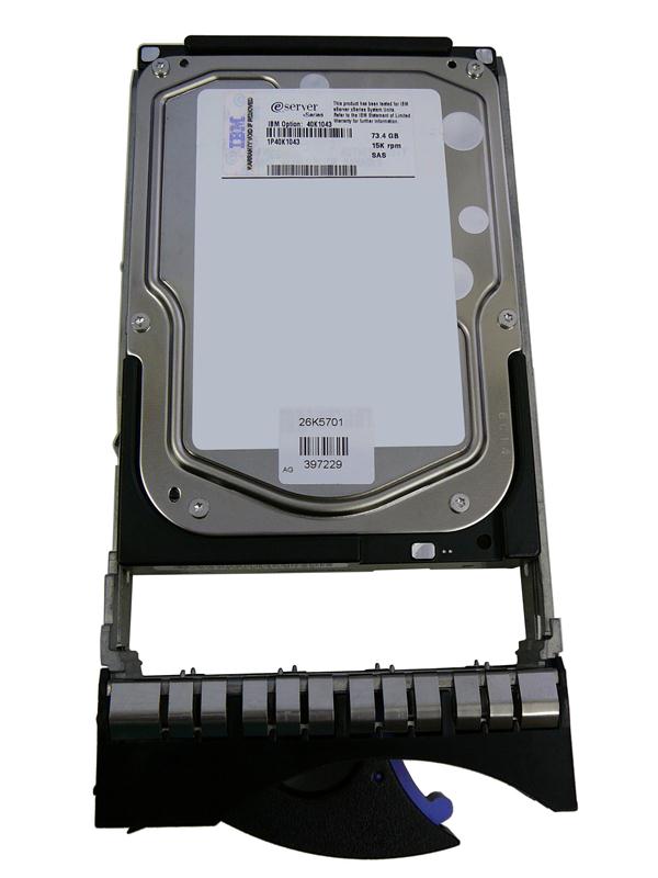 26K5701 | IBM 73GB 15000RPM SAS 3 Gbps 3.5 8MB Cache Hot Swap Hard Drive