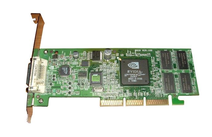 279777-001 | HP nVidia Geforce2 Mx 200 64MB Agp 4x Graphics Card without Cable