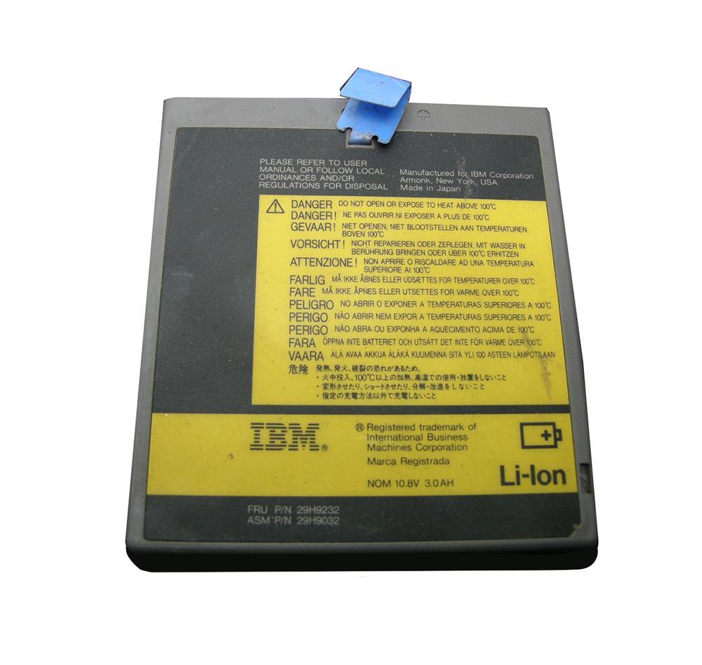 29H9232 | IBM Li Ion 10.8V 3.0AH Battery for IBM ThinkPad 760 Series