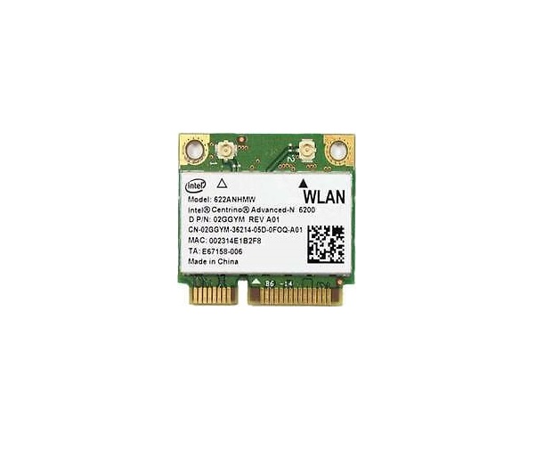 2GGYM | Dell Intel Centrino-N 6200 Mini PCI-e Wi-Fi Card