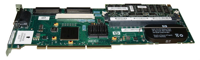 309520-001-192MB+ | HP Smart Array 6402 Dual Channel PCI-X 133MHz Ultra320 RAID Controller Card