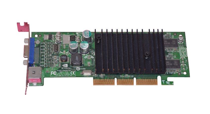 319956-002 | HP Nvidia GeForce4 MX440 64MB AGP 8x Low Profile Video Graphics Card
