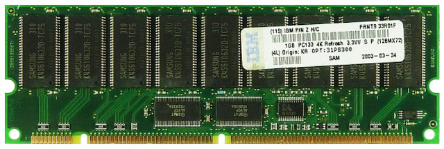 31P8300 | IBM 1GB PC-133 Memory Module