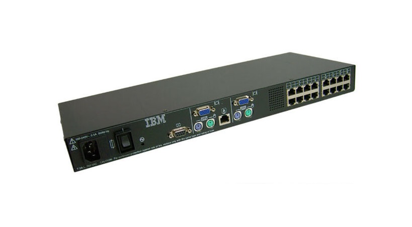 31R3142 | IBM 1X8 Console Switch KVM Switch CAT5 8-Ports