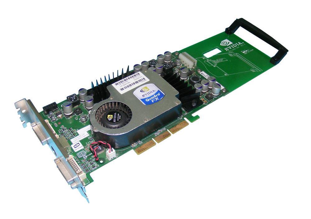 329259-001 | HP Nvidia Quadro FX2000 AGP 8x 128MB DDR2 Dual DVI Video Graphics Card