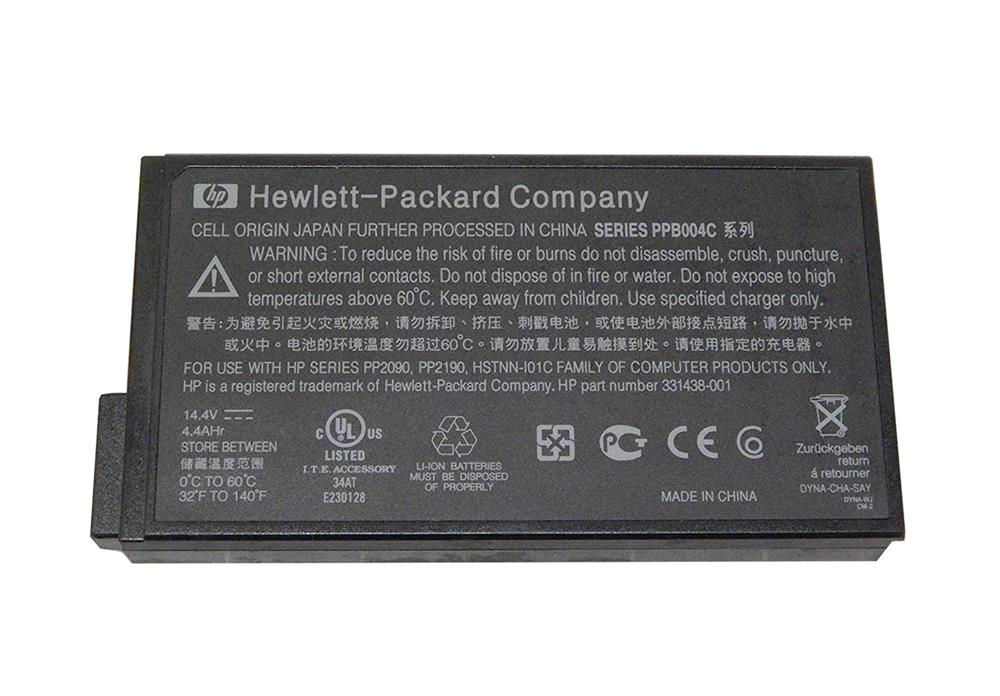 331438-001 | HP Li-Ion NX5000 Laptop Battery HSTNN-L01C 8-Cell 4.4Ah for Pavillion V1000 NC6000 NX5000 NW8000 NC8000 Series