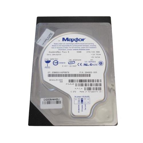 333769-003 | HP 40GB 7200RPM SATA 1.5 Gbps 3.5 8MB Cache Hard Drive