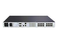 336045-B21 | HP 16-Ports (0X2X16) KVM (Keyboard/Monitor/Mouse) Server Console Switch