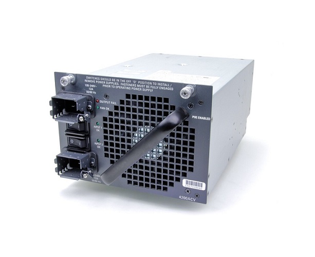 341-0083-04 | Cisco 4200-Watt AC Dual Input Power Supply Data + POE Catalyst 4500/4500E