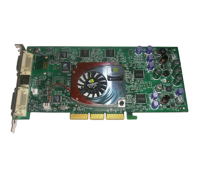 342497-001 | HP Nvidia Quadro4 980XGL AGP 8x 128MB DDR Dual DVI Video Graphics Card