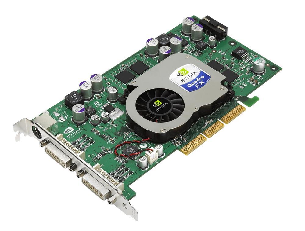 350968-001 | HP Nvidia Quadro FX1100 AGP 8x 128MB DDR2 Dual DVI Video Graphics Card