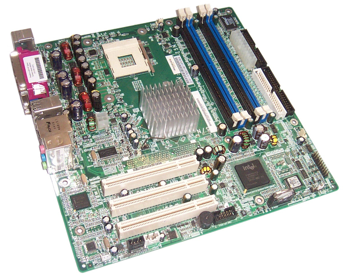 351067-001 | HP System Board Socket 478 Audio Video Lan for Business Pc