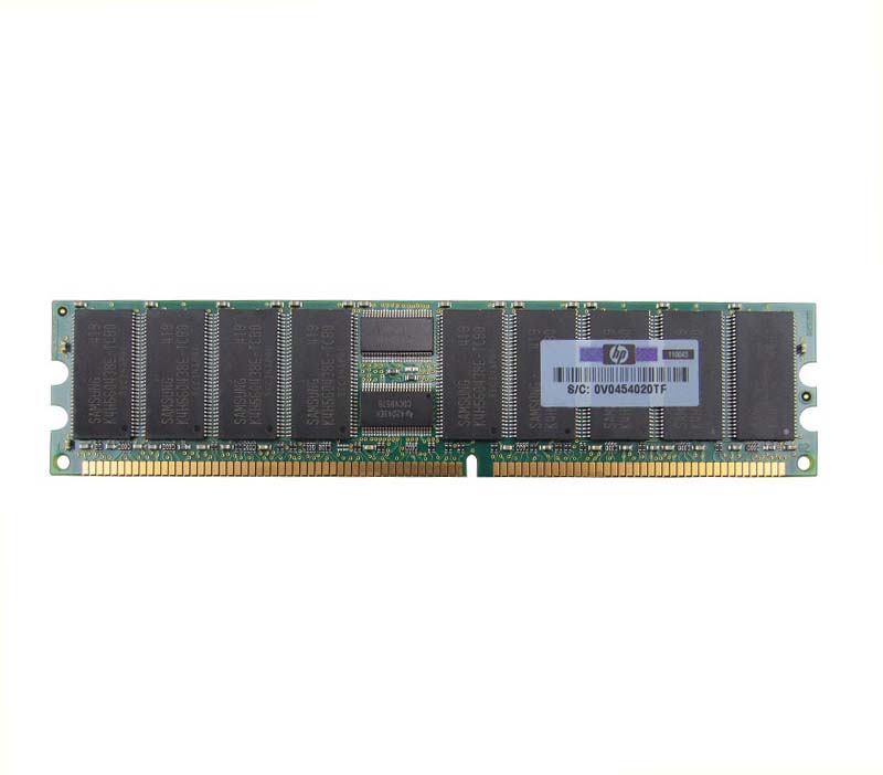 358348-4GS | HP 4GB Kit (4 X 1GB) DDR-333MHz PC2700 ECC Registered CL2 184-Pin DIMM 2.5V Memory