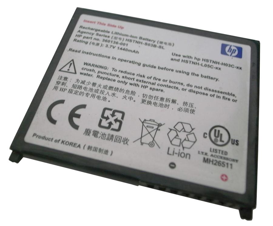 360136-001 | HP Ipaq Li-ion Battery for Ipaq Hx2000 Pocket Pc/ Ipaq Hx2400 Pocket PC
