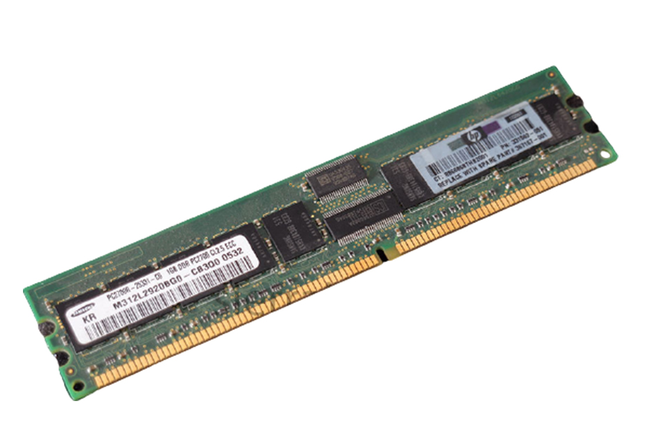 367167-001 | HP 1GB 333MHz PC2700 CL2.5 ECC Registered DDR SDRAM 184-Pin DIMM Memory Module for Server