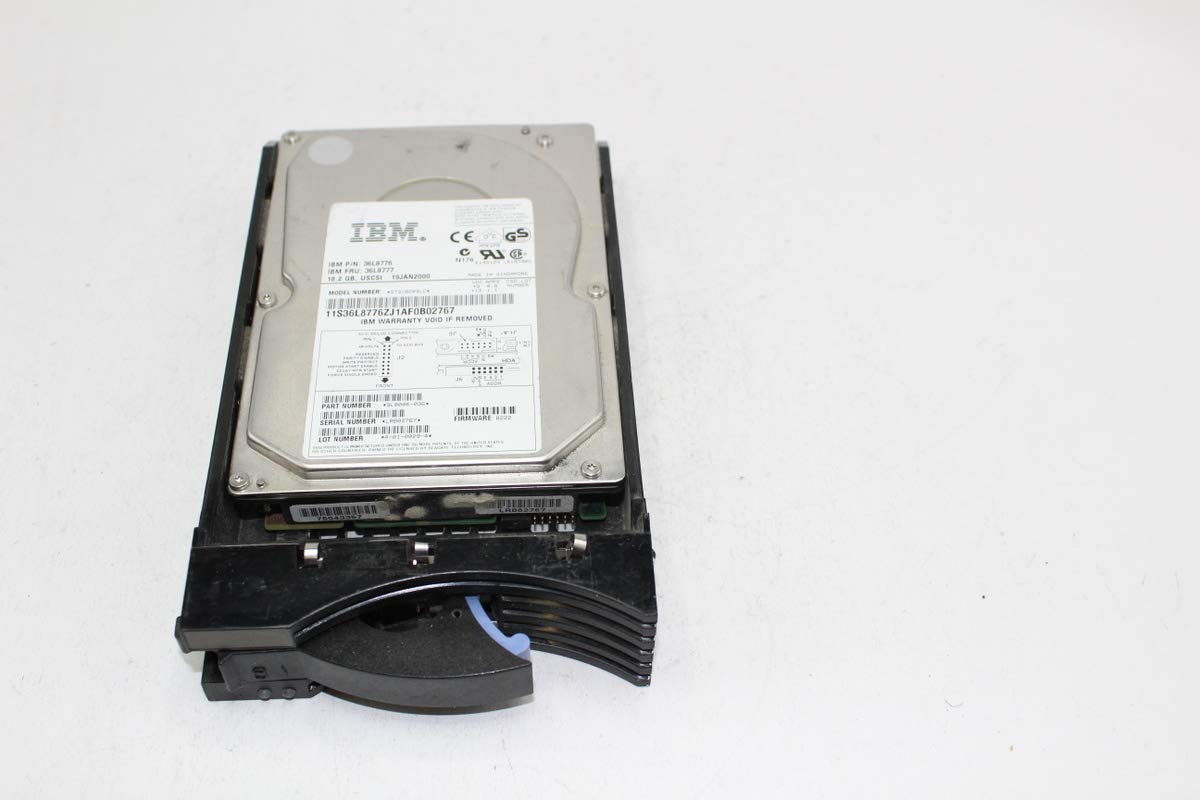 36L8776 | IBM 18.2GB 10000RPM Ultra-160 SCSI 80-Pin 3.5-inch Hot-pluggable Hard Drive