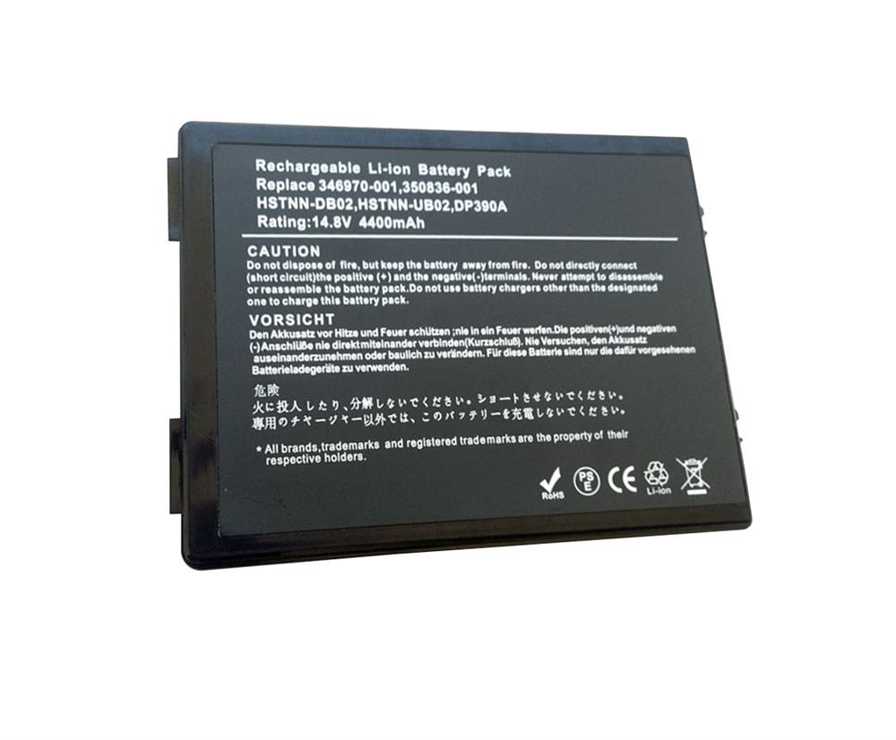 371916-001 | HP High Quality 12-Cell Lithium-Ion 14.8V 6600mAh Laptop Battery for HP Pavilion ZV5000 ZX5000 HP R3000t R3200 NX9100 Series
