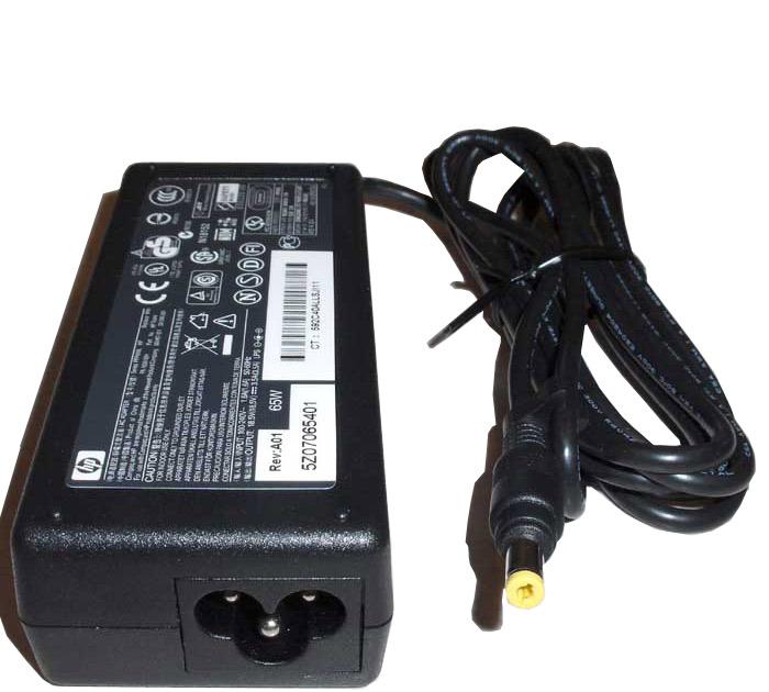 381090-001 | HP 65-Watts 18.5Volt AC Adapter for EVO N600