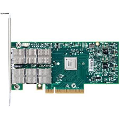 384-BBHR | Dell Mellanox ConnectX-3 Pro Dual Port 40 GbE QSFP+ PCI Express Adapter