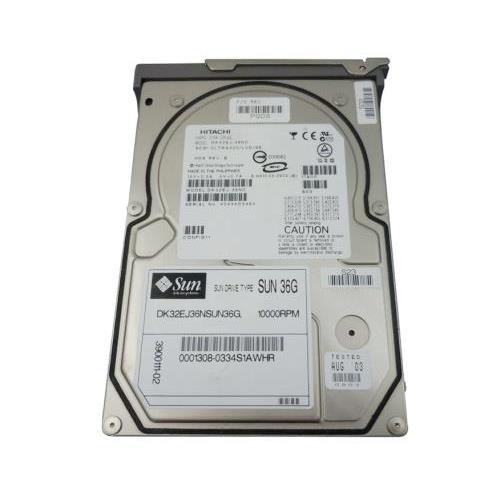 390-0111-02 | Sun 36.4GB 10000RPM Ultra-320 SCSI 80-Pin 4MB Cache 3.5-inch Internal Hard Drive