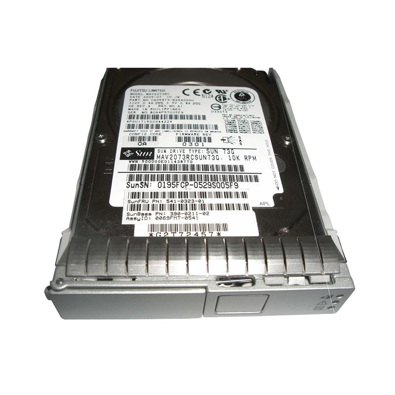 390-0211 | Sun 73GB 10000RPM SAS Gbps 2.5 8MB Cache Hot Swap Hard Drive
