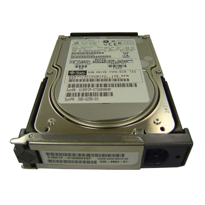 390-0256-01 | Sun 73GB 10000RPM Fibre Channel 2GB/s 3.5-inch Hard Drive