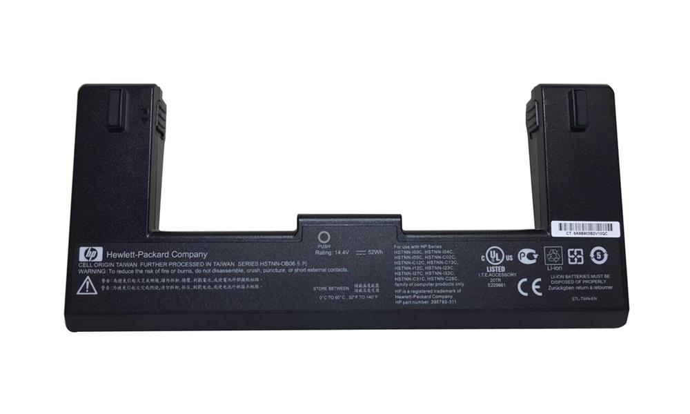 395793-311 | HP Nc Series Laptop 8-cell 3.6ah Li-ion Battery (secondary/travel)