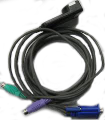 39M2910 | IBM Single 250MM PS2 KVM Conversion Option Cable
