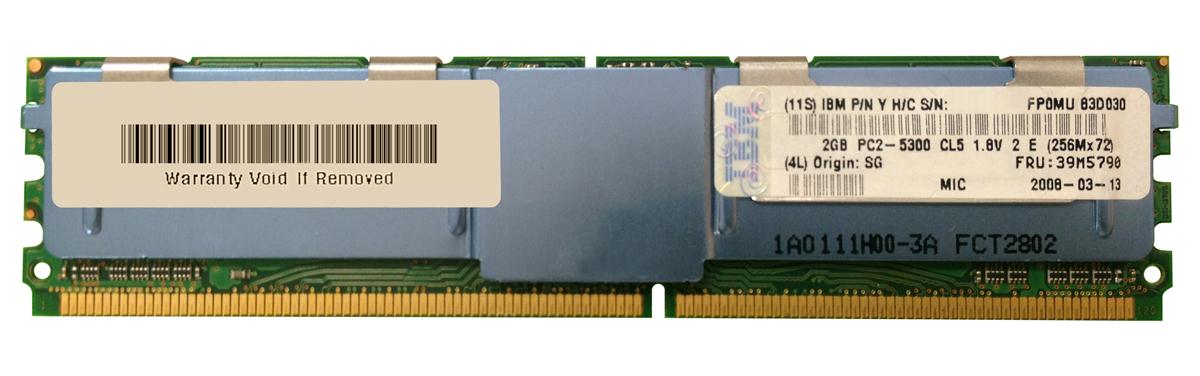 39M5790 | IBM 2GB 2Rx4 PC2-5300 DDR2 Memory Module