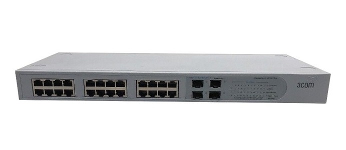 3C16487 | 3Com Baseline 2824 24-Port 10/100/1000Base-T + 4x SFP Gigabit Ethernet Switch