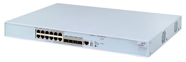 3CR17660-91 | 3Com 4200G-12 Layer 3 Switch 1 x Expansion Slot 4 x SFP (mini-GBIC) Shared 12 x 10/100/1000Base-T LAN