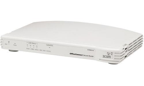 3cr860-95 | 3Com 3CR860-95 OfficeConnect 3CR860-95 Security Router 1 x 10/100Base-TX WAN 4 x 10/100Base-TX LAN