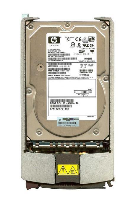 404670-011 | HP 146.8GB 10000RPM Ultra-320 SCSI non Hot-Plug 68-Pin 3.5-inch Hard Drive