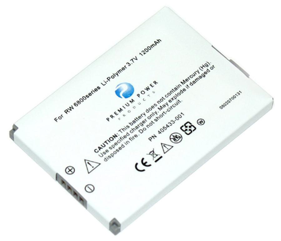 405433-001 | HP Lithium-ion 3.7V 1200mAh Handheld Battery for HP iPAQ RW6800 Series PDA