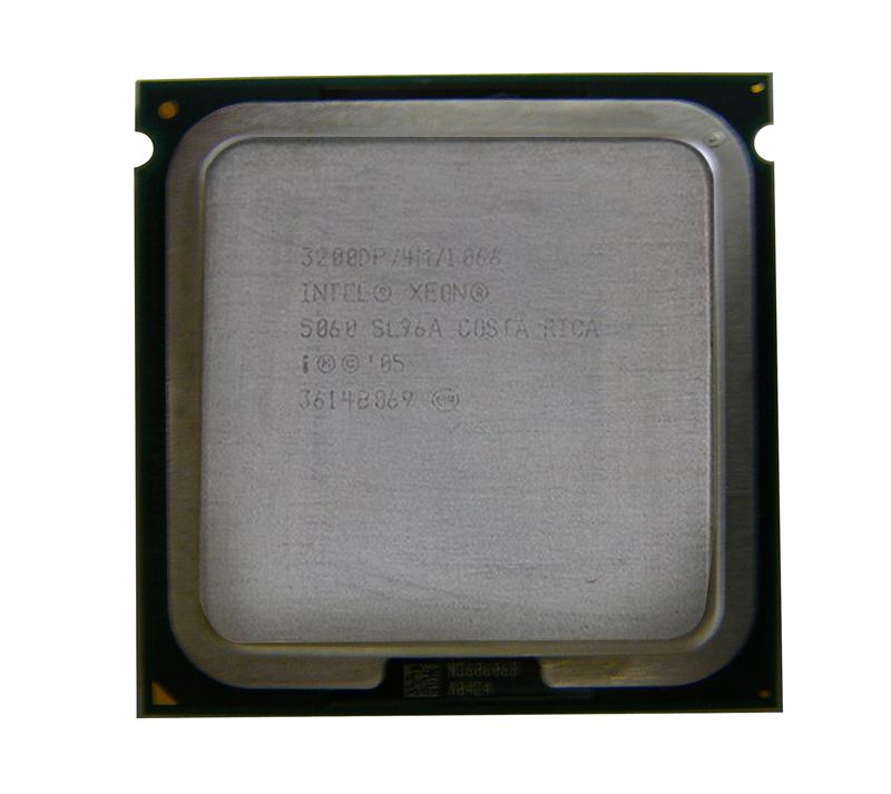 409401-B21 | HP 3.20GHz 1066MHz FSB 4MB L2 Cache Socket LGA771 Intel Xeon 5060 Dual-Core Processor for ProLiant ML350 G5 Server