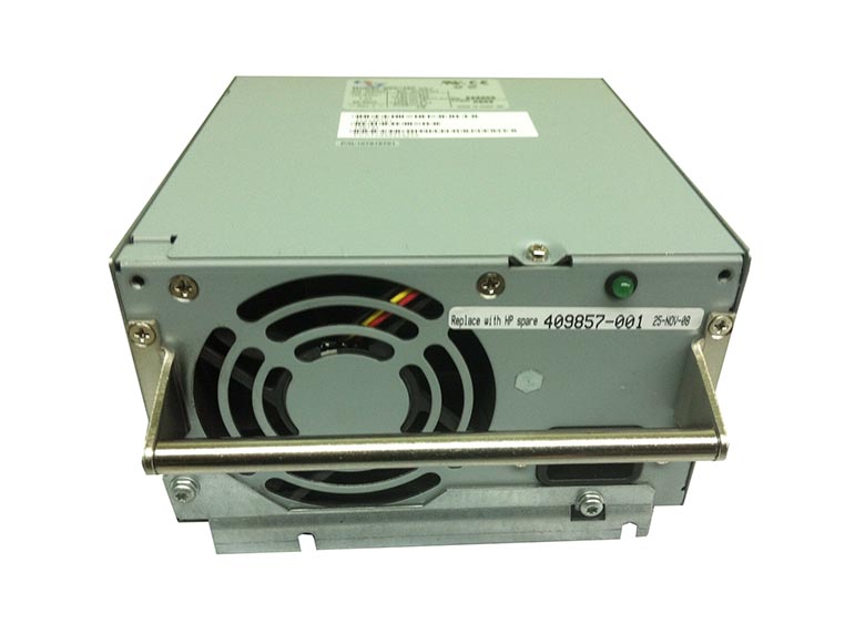 409857-001 | HP 360-Watts 100/240VAC 7.2A Redundant Hot-Swap Power Supply for StorageWorks EML E-series Tape Library
