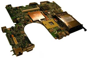 413667-001 | HP System Board for NX6310/6320 Series 945GM Laptop S478