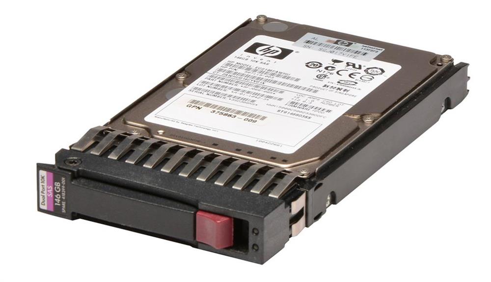 418367B21R | HP 146GB 10000RPM SAS 3GB/s Hot-Pluggable Dual Port 2.5-inch Hard Drive