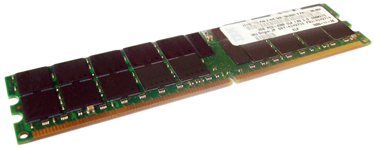 41Y2714 | IBM 2GB DDR2-533MHz PC2-4200 ECC Registered CL4 240-Pin DIMM 1.8V Memory Module