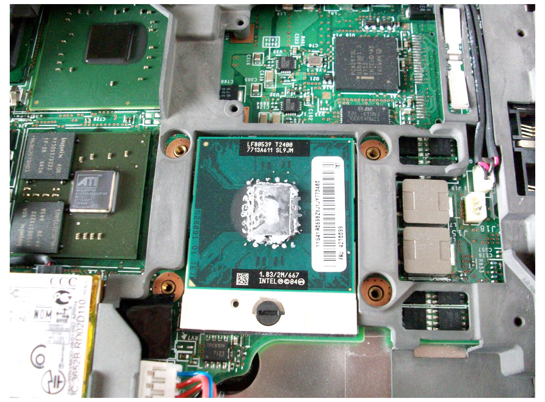 42T0120 | IBM Lenovo System Board ATI Mobility Radeon X1300 without wireless WAN for ThinkPad T60/P